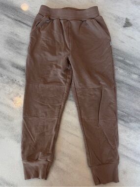 Little Sleepies Brown Jogger Sweatpants Bamboo French Terry Size 4T